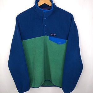 Patagonia Synchilla Fleece Jacket Blue Men's small